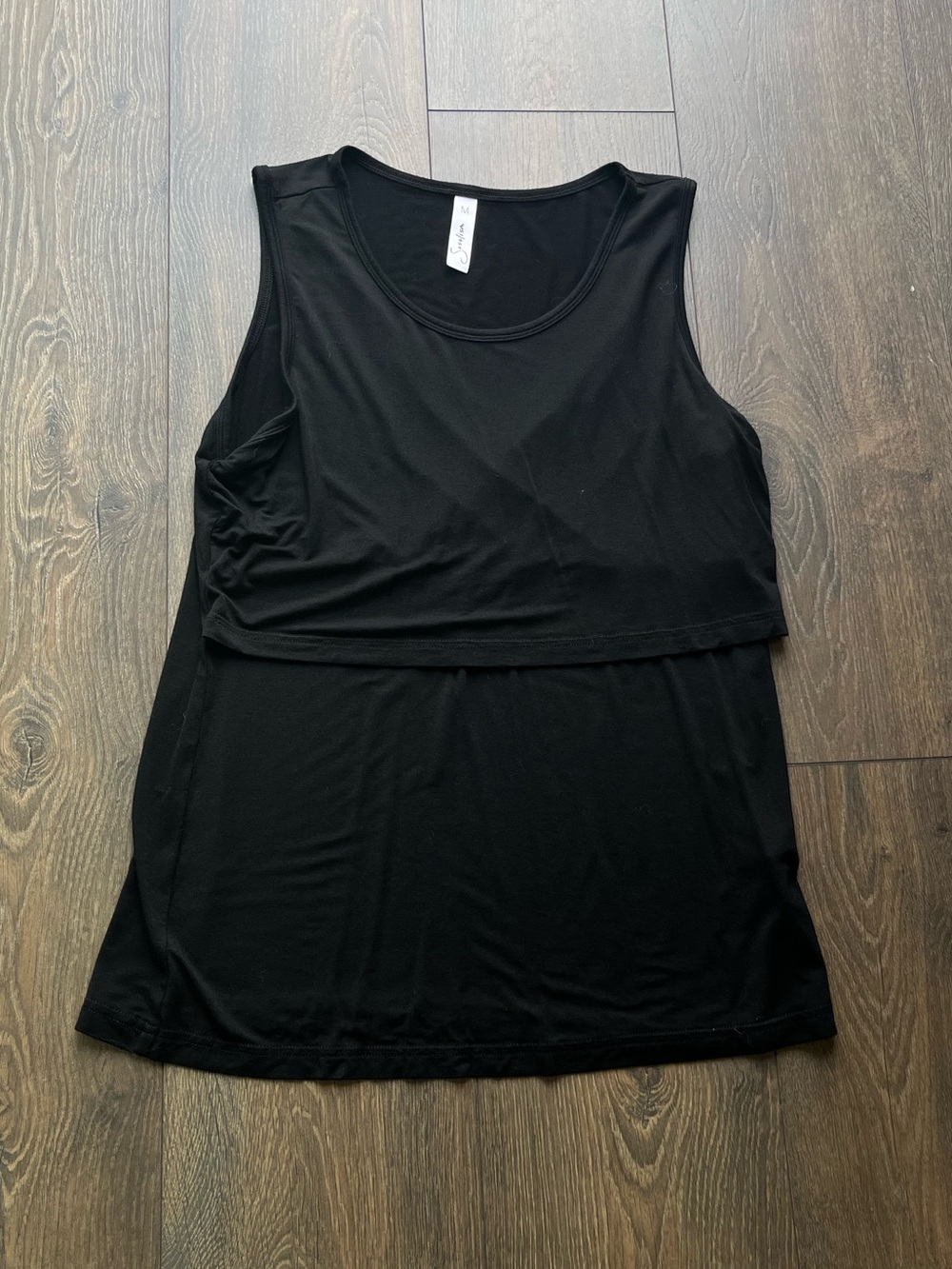 Sosolism Layered Nursing Tank Top